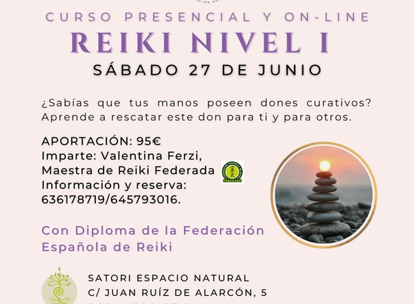Curso Reiki Nivel I